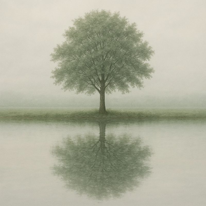 A person in a calm home setting engaging in an online IFS therapy session