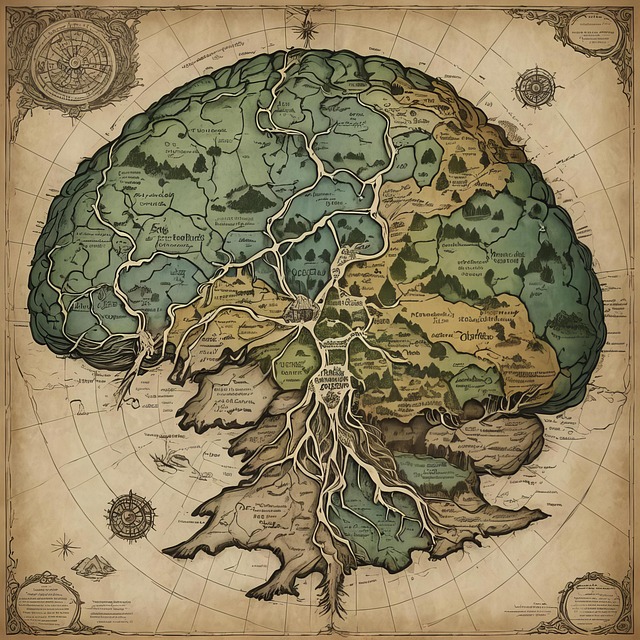 Map of the mind denoting IFS parts protectors exiles self therapy