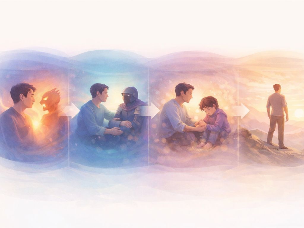 Unblending, Befriending, Unburdening in IFS